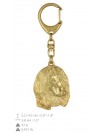 Afghan Hound - keyring (gold plating) - 2444 - 27170