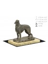 Barzoï Russian Wolfhound - figurine (bronze) - 4639 - 41626