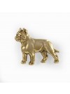 Cane Corso - pin (gold plating) - 1056 - 7735