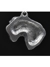 Cesky Terrier - necklace (silver chain) - 3374 - 34117