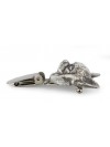 Chihuahua - clip (silver plate) - 2566 - 27981