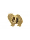 Chow Chow - pin (gold plating) - 2384 - 26150
