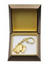 German Wirehaired Pointer - keyring (gold plating) - 2883 - 30549