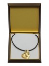 Great Dane - necklace (gold plating) - 3019 - 31655