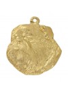 Griffon Bruxellois - necklace (gold plating) - 931 - 31263