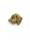Irish Wolfhound - pin (gold plating) - 1082 - 7843