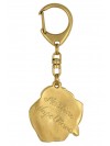 Neapolitan Mastiff - keyring (gold plating) - 2398 - 26941