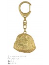 Pekingese - keyring (gold plating) - 2442 - 27160