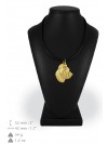 Perro de Presa Canario - necklace (gold plating) - 2510 - 27531