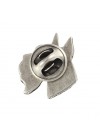 Schnauzer - pin (silver plate) - 2225 - 22297
