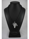 Smooth Collie - necklace (silver plate) - 2975 - 30877