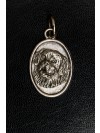 St. Bernard - necklace (silver plate) - 3440 - 34916