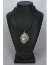 Tibetan Mastiff - necklace (silver plate) - 2994 - 30957