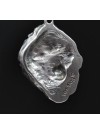 Tibetan Mastiff - necklace (silver plate) - 2994 - 30959