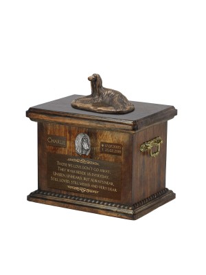 Afghan Hound - exclusive urn 