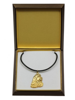 American Cocker Spaniel - necklace (gold plating) - 3035 - 31671