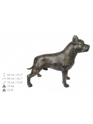 American Staffordshire Terrier - statue (resin) - 4691 - 41892