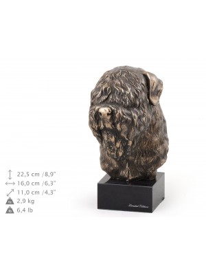 Black Russian Terrier - figurine (bronze) - 177 - 9109