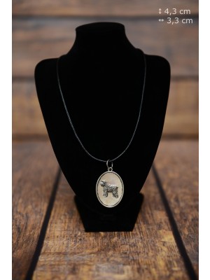 Bouvier des Flandres - necklace (silver plate) - 3433 - 34892