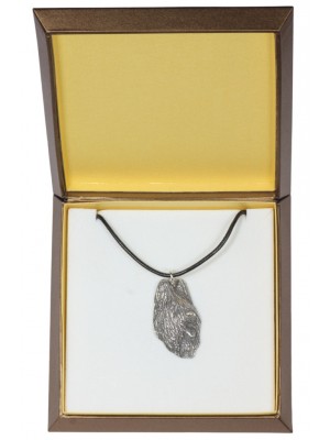 Briard - necklace (silver plate) - 2961 - 31104