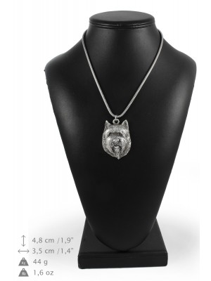 Cairn Terrier - necklace (silver chain) - 3358 - 34605