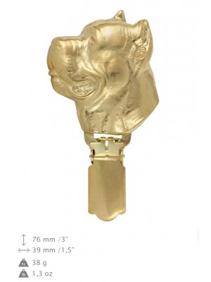 Cane Corso - clip (gold plating) - 1035 - 26724