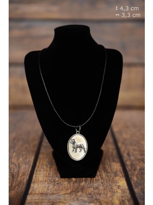 Cane Corso - necklace (silver plate) - 3439 - 34911