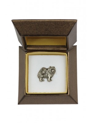 Chow Chow - pin (silver plate) - 2681 - 28963