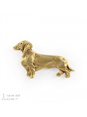 Dachshund - pin (gold) - 1490 - 7694