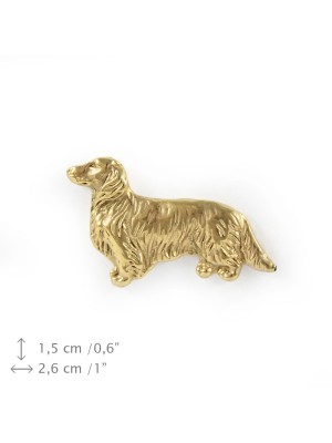 Dachshund - pin (gold plating) - 1096 - 7901
