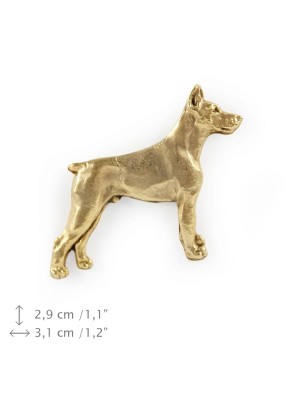 Doberman pincher - pin (gold plating) - 1080 - 7856