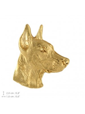 Doberman pincher - pin (gold plating) - 2378 - 26110