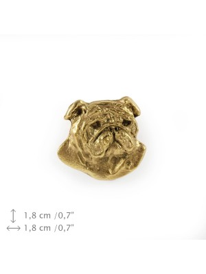 English Bulldog - pin (gold) - 1502 - 7488