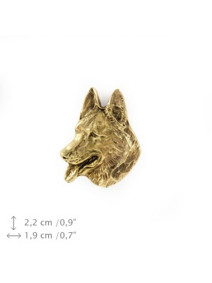 German Shepherd - pin (gold) - 1585 - 7595
