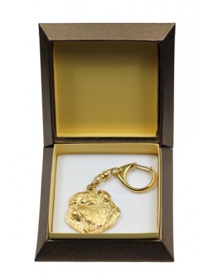 Grand Basset Griffon Vendéen - keyring (gold plating) - 2860 - 30521