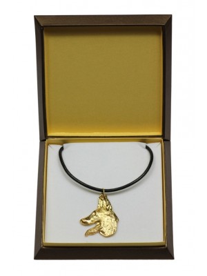 Malinois - necklace (gold plating) - 3056 - 31692
