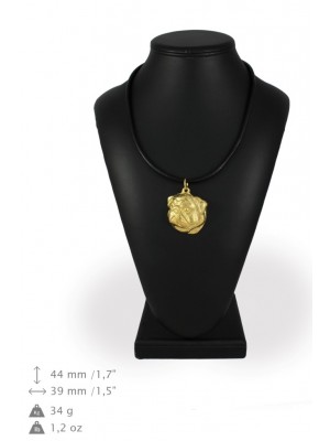 Pug - necklace (gold plating) - 992 - 31350