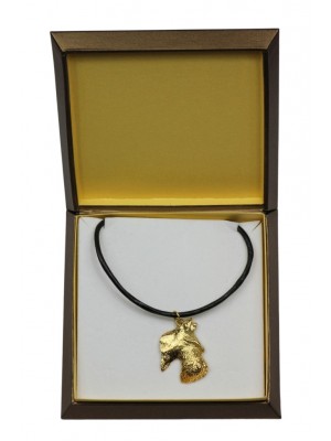 Scottish Terrier - necklace (gold plating) - 2501 - 27660