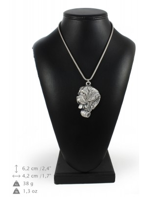 St. Bernard - necklace (silver chain) - 3330 - 34471
