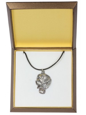 St. Bernard - necklace (silver plate) - 2962 - 31105