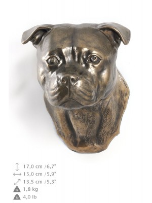 Staffordshire Bull Terrier - figurine (bronze) - 537 - 9890