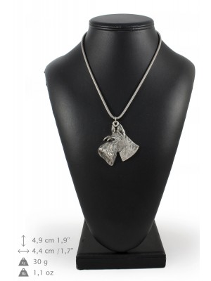 Switch Terrier - necklace (silver chain) - 3285 - 34282