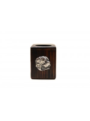 Dog de Bordeaux - candlestick (wood) - 3930 