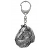 Rough Collie - keyring (silver plate) - 1097