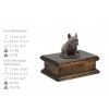 French Bulldog sitting- exlusive urn