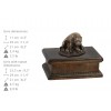 Staffordshire Bull Terrier mama- exlusive urn
