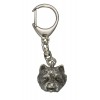 West Highland White Terrier - keyring (silver plate) - 652