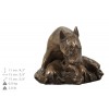 Bull Terrier mama- exlusive urn