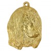 Afghan Hound - keyring (gold plating) - 882 - 25281