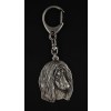 Afghan Hound - keyring (silver plate) - 1836 - 12450